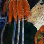 At the Food of a Mountain - Paul Gauguin - part 1